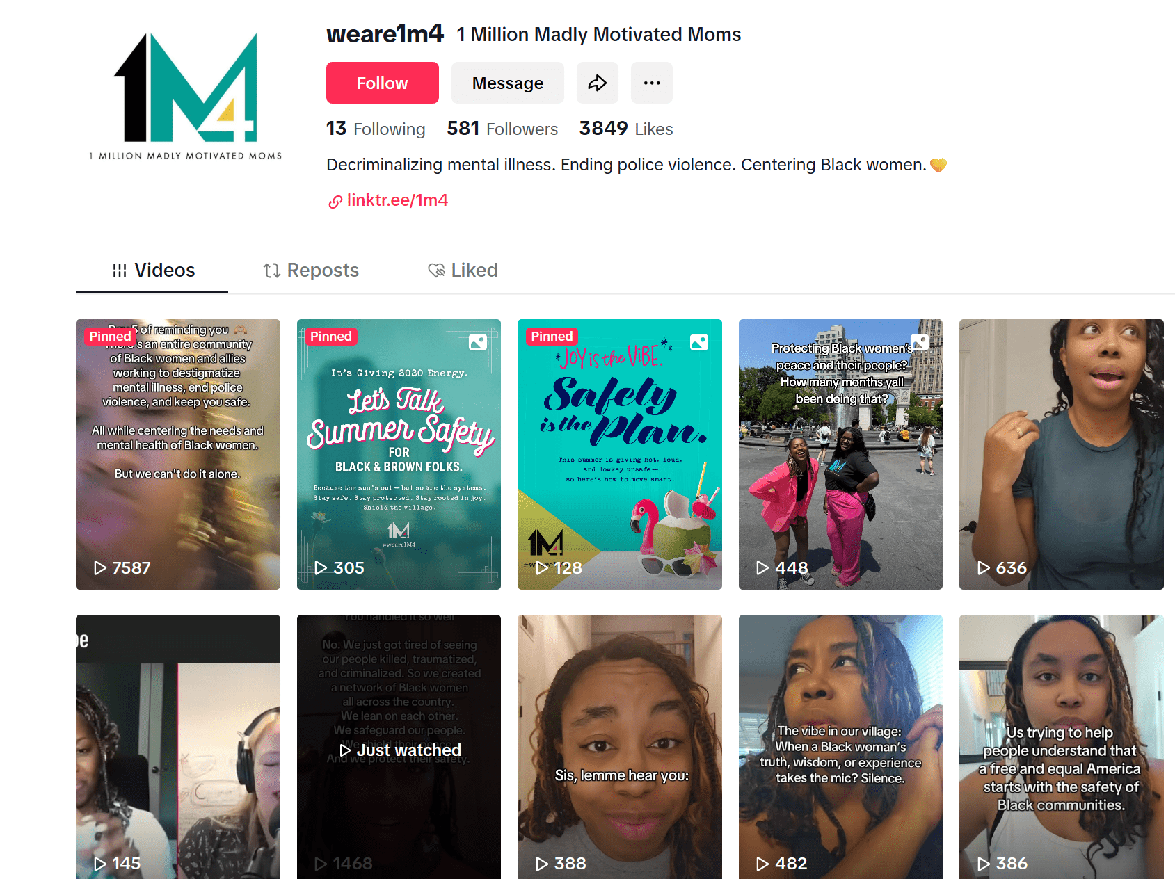Follow 1M4 on TIkTok