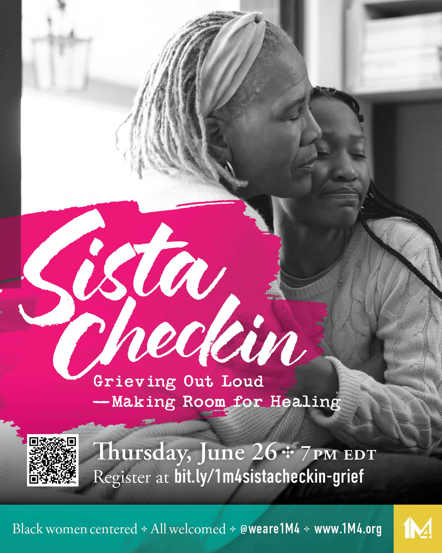 Sista Checkin: Grieving Out Loud