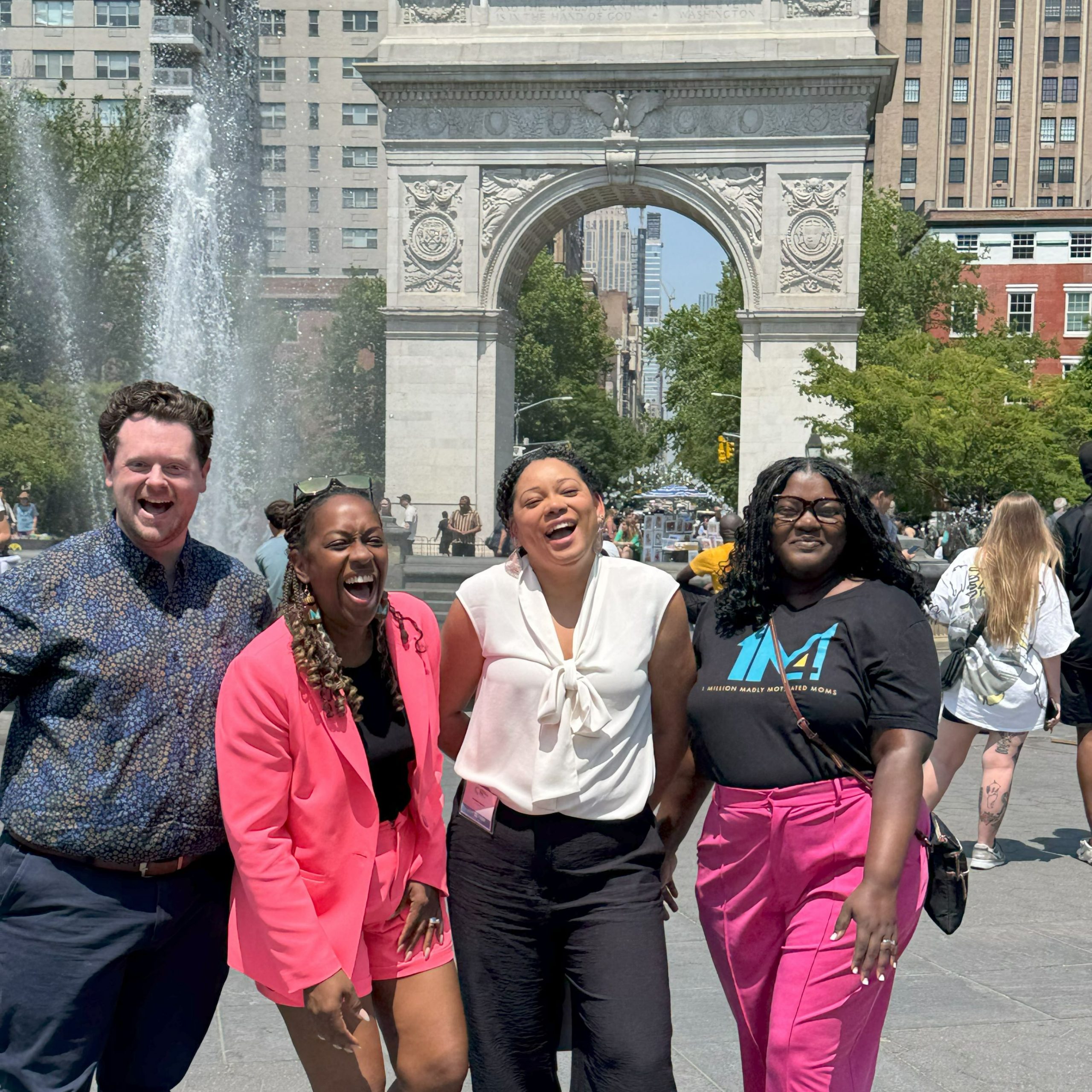 Tansy and Ebony with Canopy Roots team in NY for the Alternative Response Convening