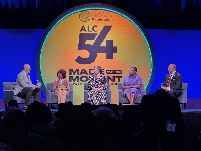 Ed Gordon, Representative Maxine Waters, Representative Jennifer McClellan, Rev. Shavon Arline-Bradley, Marc Morial