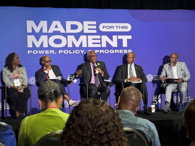 Dr. Sherrilyn Ifill, Professor Aderson Francois, Representative James Clyburn, Dr. Bobby Donaldson, Michael Harriot