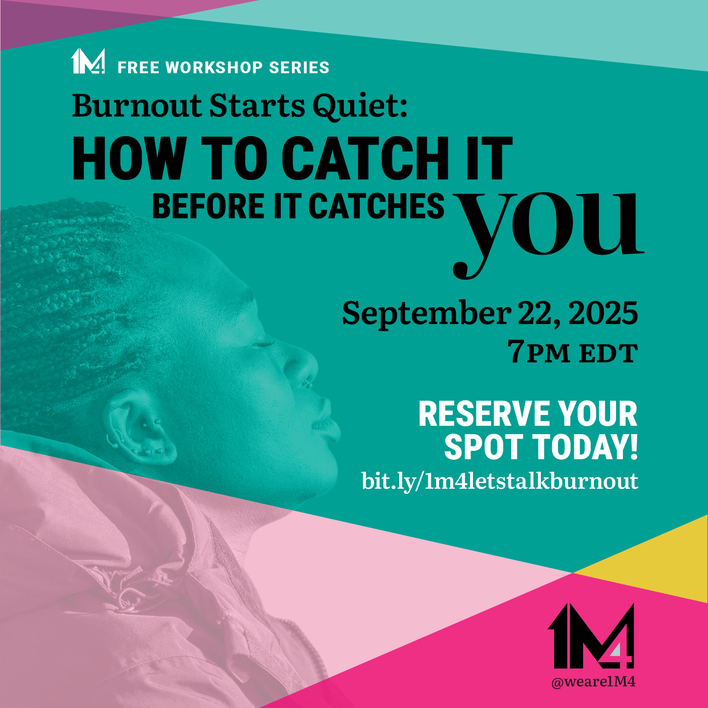 Burnout Workshop: Catch it Before it Catches Yaou